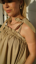 Load image into Gallery viewer, “All Tied Up” Dress in Khaki
