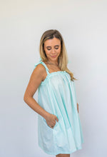Load image into Gallery viewer, “All Tied Up” Dress in Seafoam Green
